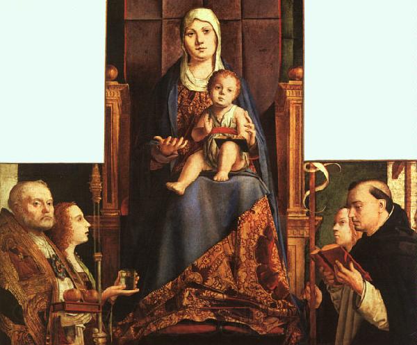 Antonello da Messina San Cassiano Altarpiece Spain oil painting art